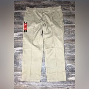Dickies 874 Flex Work Pants 42x30 Khaki Original Fit NWT - (1)